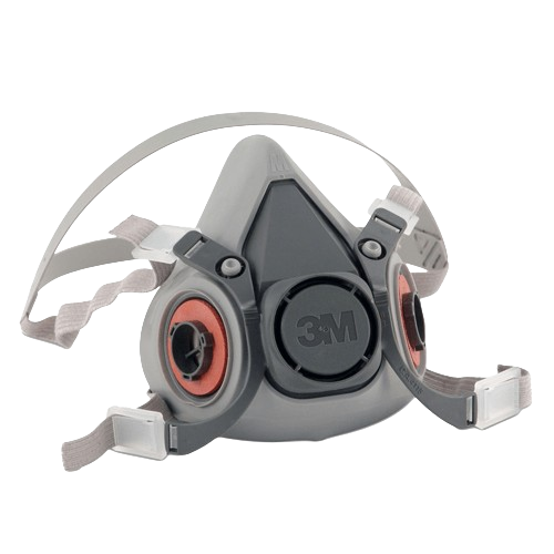3M 6200 Half‑Face Reusable Respirator.