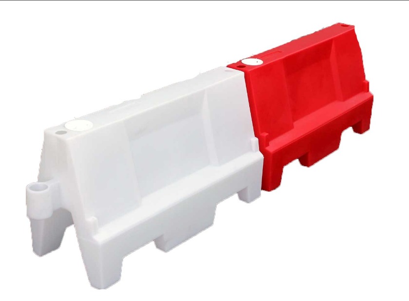 UV-Protected Plastic Water Road Barrier